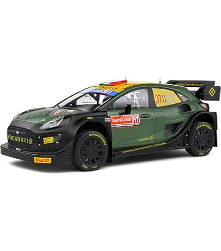SOLIDO 1:18 Ford Puma RALLY1 Hybrid Blue #8 TANAK Rally